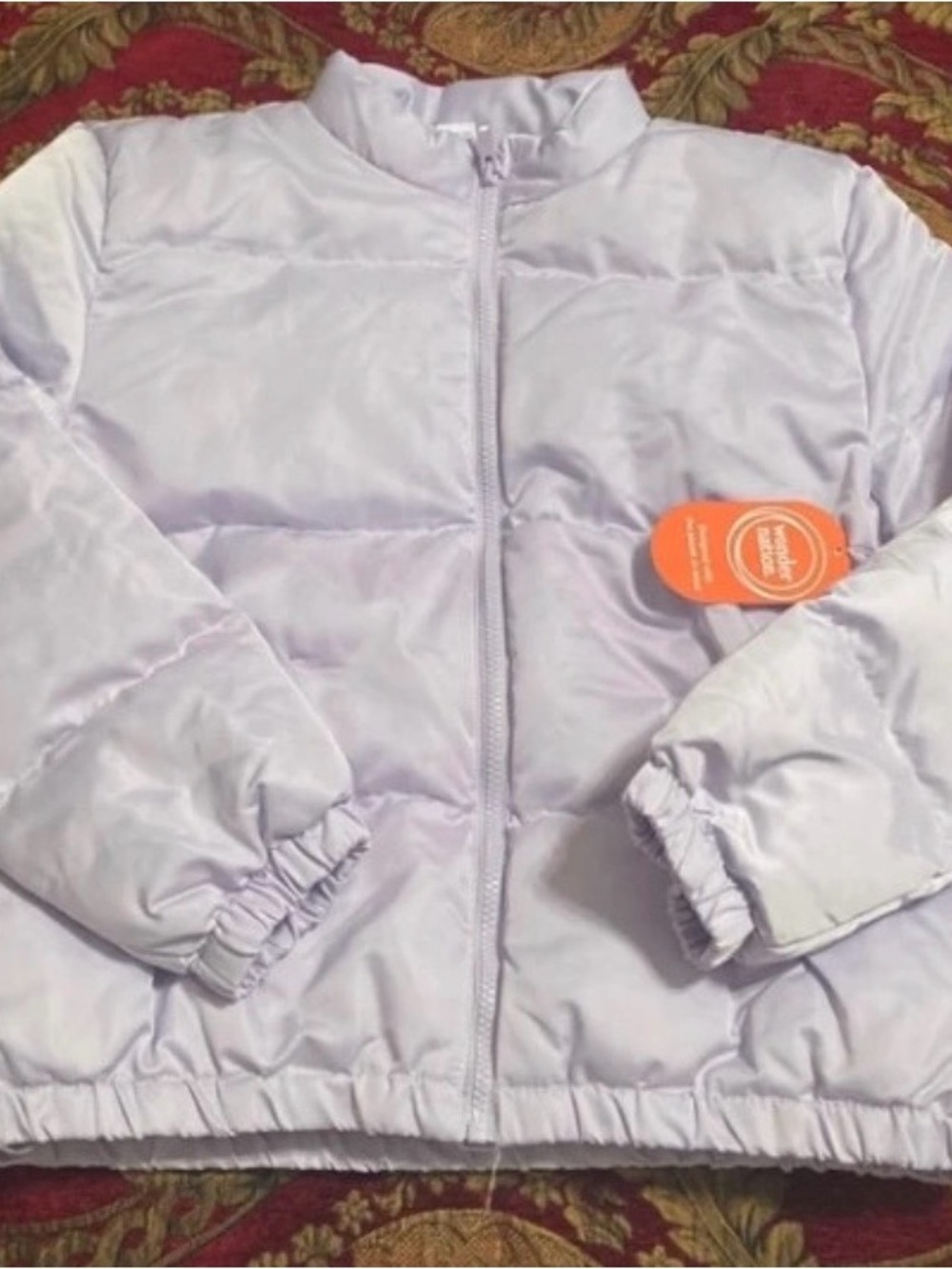 wonder nation Light Lavender Puffer Jacket